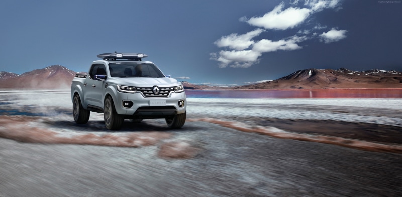 concept, 4K, pick-up, Renault Alaskan