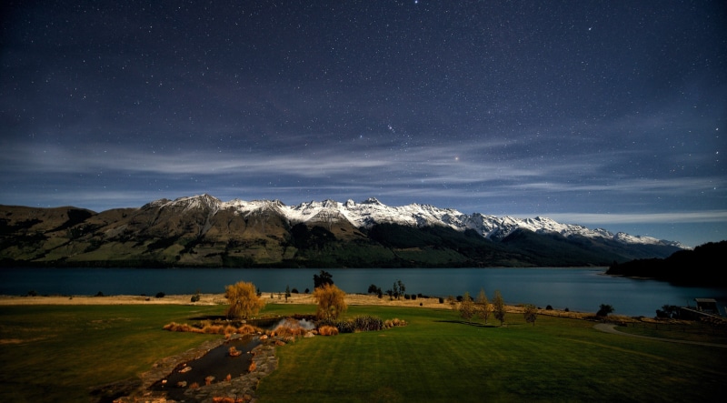 astronomy, milky way, environment, sky, lake, outdoors, landscape, nature, beauty in nature, snowcapped mountain, cold temperature, 4K, land, new zealand 4k desktop  high resolution  download
