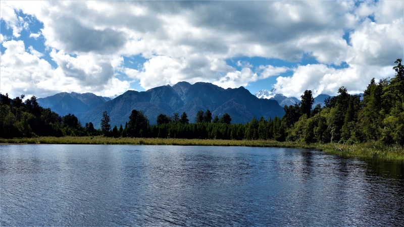 4K, Jetty Viewpoint, New Zealand, Lake Matheson