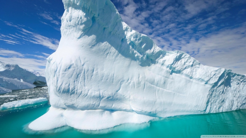 scenics - nature, turquoise colored, mountain, day, ice, beauty in nature, melting, outdoors, snow, landscape, 1080P, frozen, cloud - sky, iceberg, no people