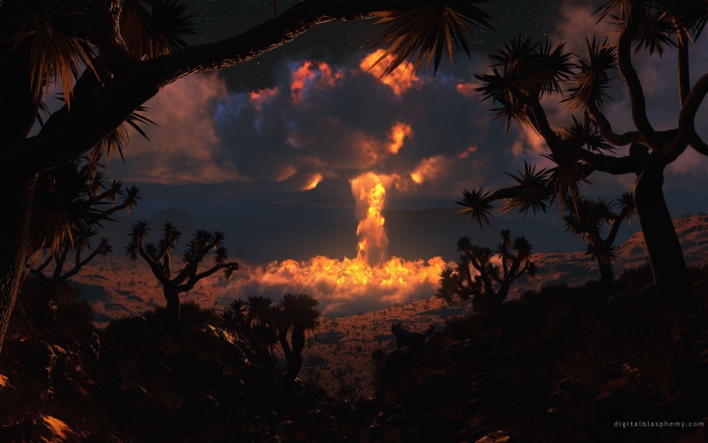 fire, forest, no people, tranquil scene, tranquility, land, plant, nature, tree, 2K, beauty in nature, sky, cloud - sky, sunset, growth, outdoors, digital blasphemy