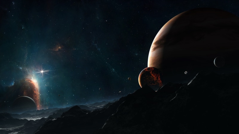 2K, estrellas, planetas, naturaleza, universo