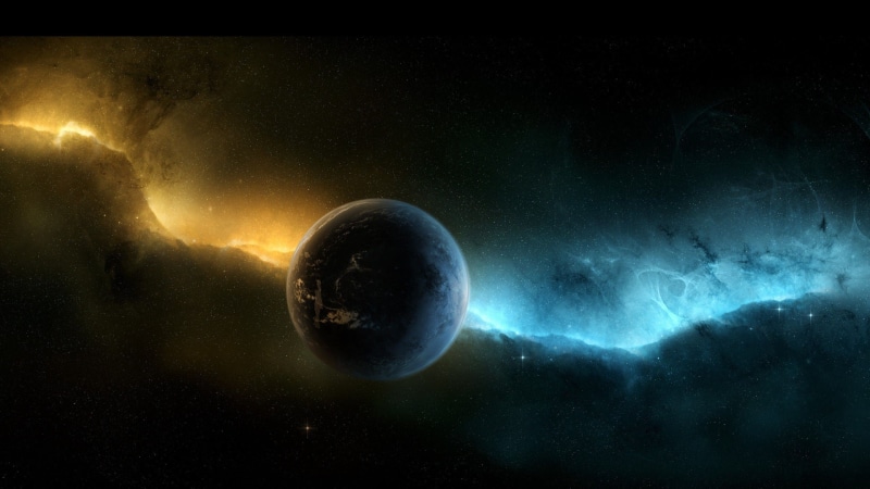 futuristic, atmosphere, naturaleza, light - natural phenomenon, planet earth, orbiting, galaxia, night, dark blue, star - space, espacio, geology, cloud - sky