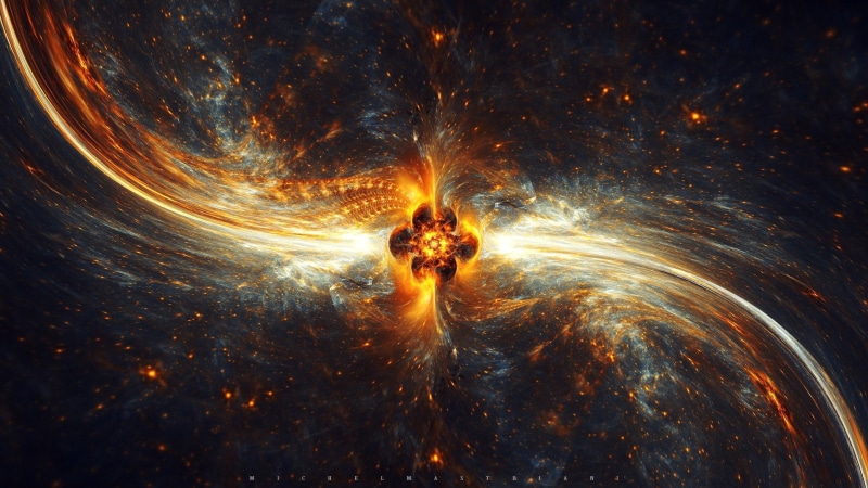 Fractal, 1080P, Espacio, abstracto