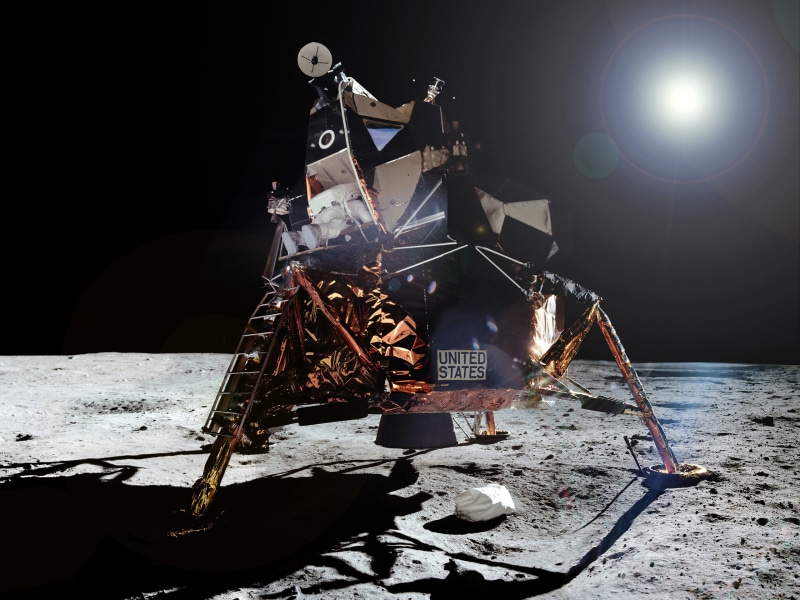alien, landing, landscape, moon, lander, space, hd, lunar, 2K, astronaut, starlight
