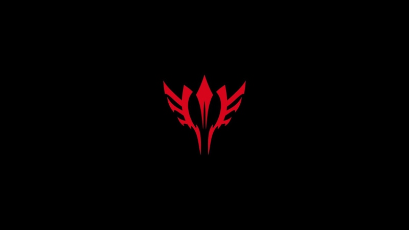 Fate/Stay Night, red, black color, motion, nature, maple leaf, black, minimalism, night, studio shot, beauty in nature, simple background, leaf