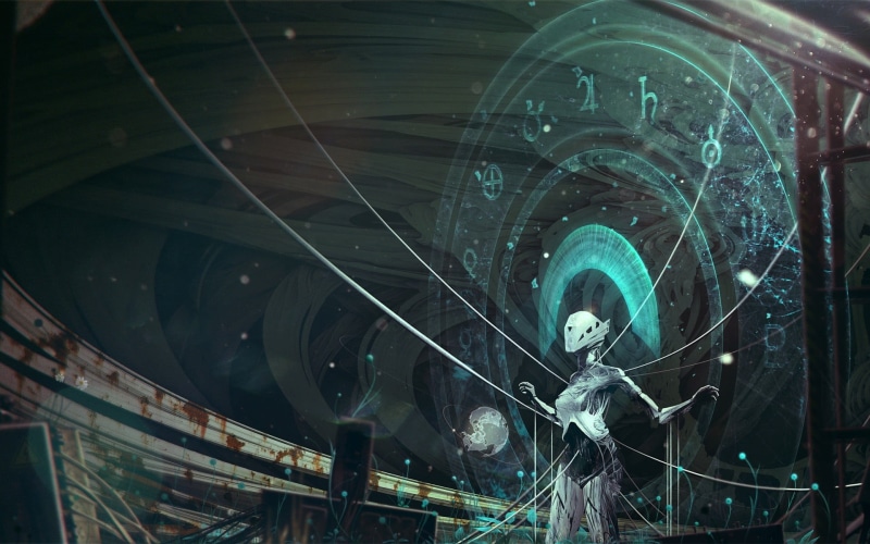 architecture, car, landscape, robot, arts culture and entertainment, illuminated, glass - material, no people, close-up, technology, illustration, artwork