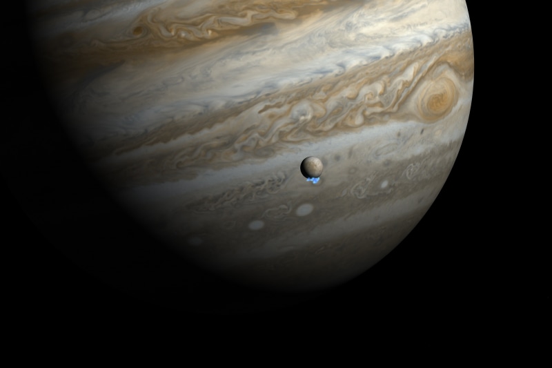 Jupiter, 4K, Moon, planet, space, Europa, Solar System