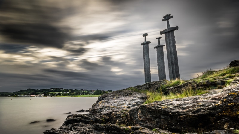 sunset, seascape, Sverd i fjell, fjord, fjell, a7, travel, photography, fe, sea, full frame, photo, norway, reflections, geotagged, water, travel photography