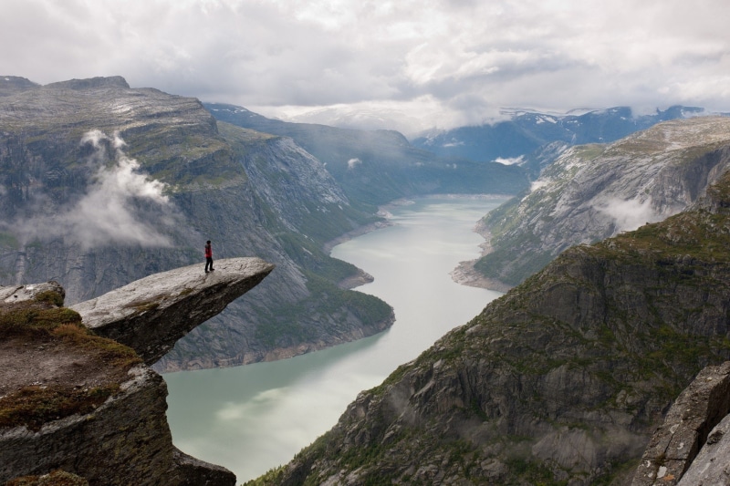 Trolltunga, 1080P, Norway, Fjord