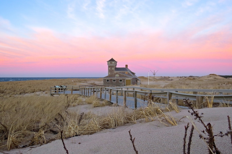 horizon, massachusetts, beach, provincetown, scenics - nature, cape cod, nature, sky, building exterior, wharf, beauty in nature, cloud - sky, building