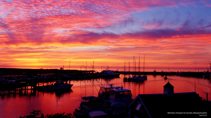 Sunrises/Sunsets, 2K, marthas, massachusetts, sunset, vineyard