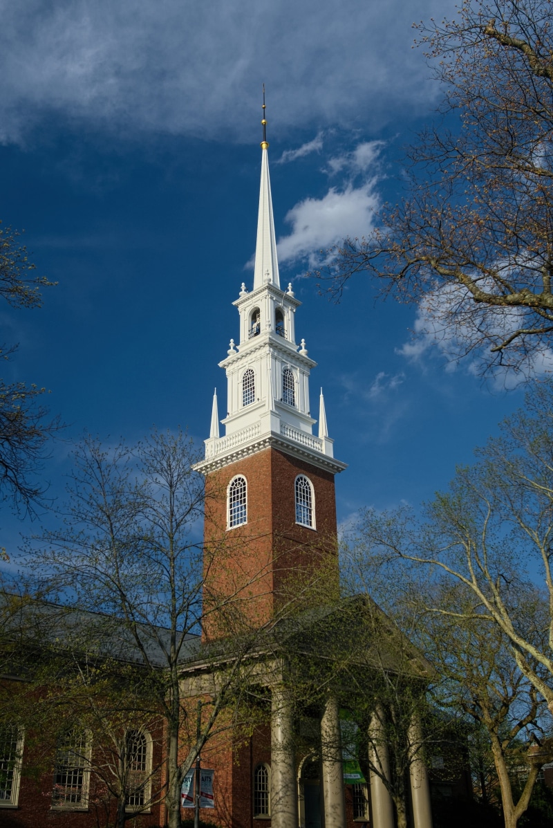 spire, boston, education, cambridge, spirituality, place of worship, sky, memorial church, massachusetts, religion, faith, cloudy, harvard yard, outdoors