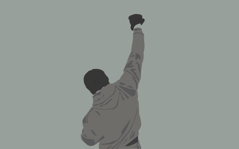 simple, movies, balboa, hd, rocky, x, art, entertainment, movie, minimalistic, 2K, Rocky Balboa