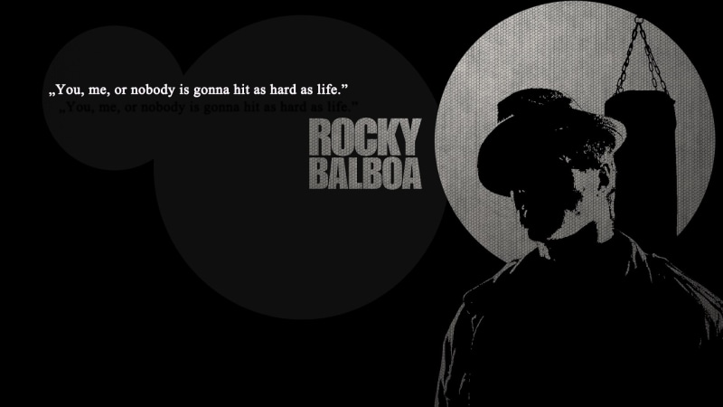 sylvester, shadow, movies, stallone, art, rocky, boxing, entertainment, hd, boxers, black and white, 1080P, movie, white, quotes, black, t, balboa