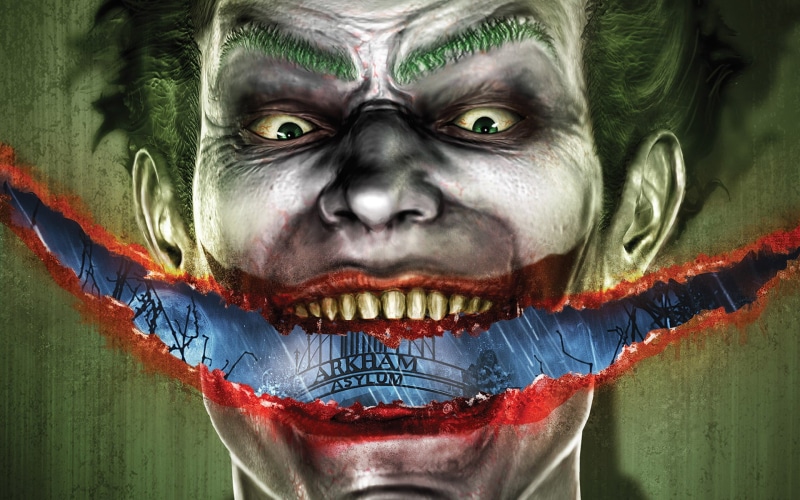 men, Batman: Arkham Asylum, close-up, headshot, one person, real people, childhood, Batman, leisure activity, artwork, fear, emotion, looking at camera
