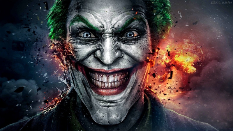 joker, walpaper, 2K, hd, laugh
