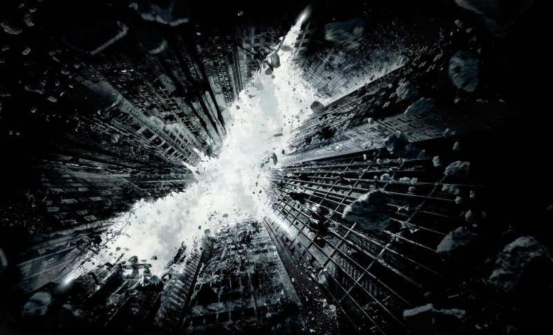 built structure, low angle view, motion, city, 2K, lighting equipment, area, black, transportation, The Dark Knight Rises, day, nature, the way forward