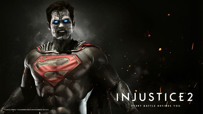 communication, superhero, Bizarro, people, DC Comics, black background, 1080P, robot, Injustice 2, metal, cyborg, government, sport, art and craft, futuristic