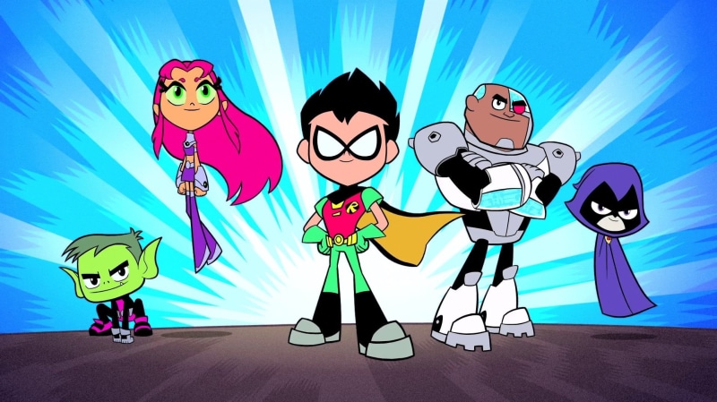 Starfire (DC Comics), Teen Titans go, Teen Titans Go!, food, men, food and drink, lifestyles, people, creativity, front view, casual clothing, standing