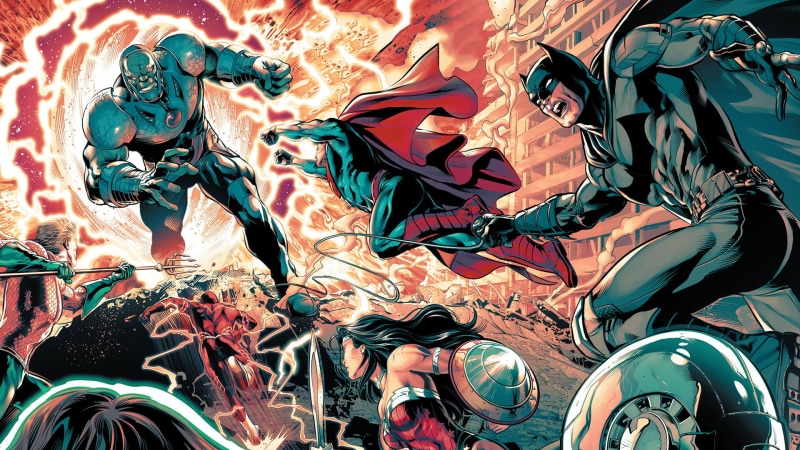 DC Comics, Darkseid (DC Comics), Comics, Flash, 1080P, Superman, Aquaman, Wonder Woman, Justice League, Batman