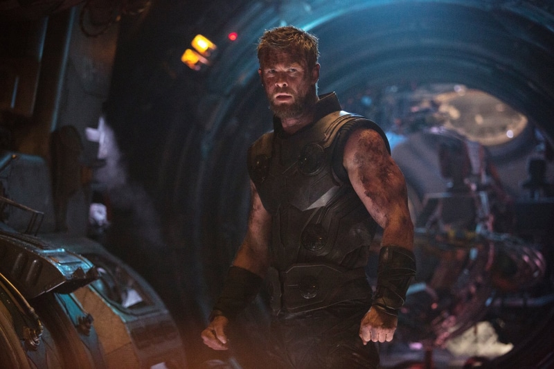 Thor, Chris Hemsworth, Avengers: Infinity War, Movie, 1080P