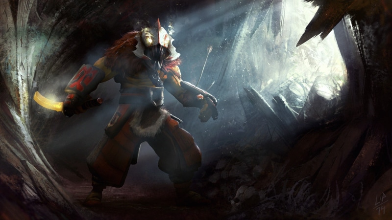 cave, mask, clothing, nature, mid-air, jumping, adventure, motion, underwater diving, arts culture and entertainment, sword, fantasy, Steam (software)