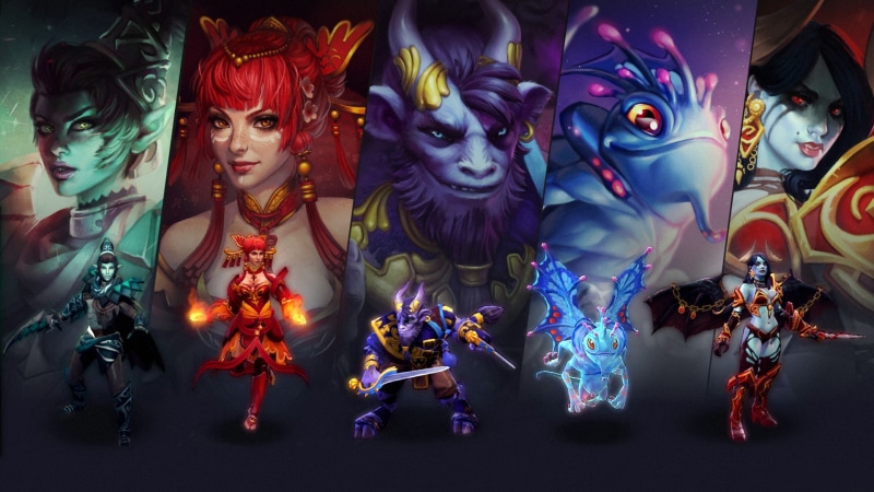 Defense of the Ancients, puck, 1080P, Dota 2, Dota, Lina, Riki, Steam (software)