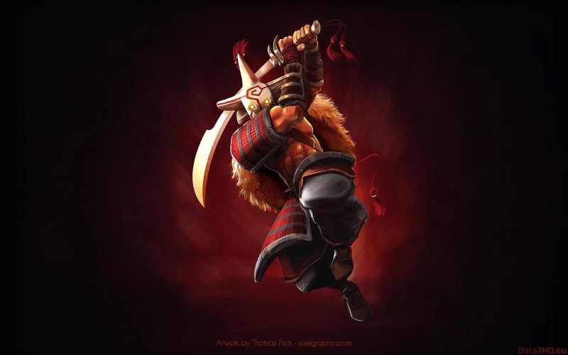 dota 2, juggernaut, art, 1080P