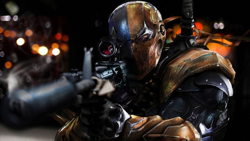 4K, video games, Deathstroke, Batman: Arkham Origins