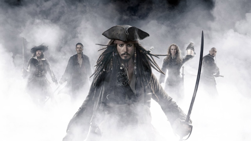1080P, pirates, caribbean, movie, sparrow, jack