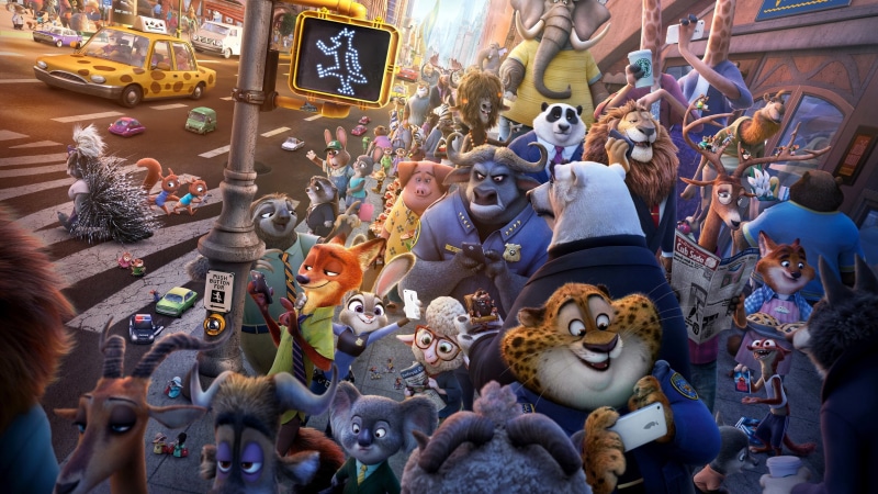 Disney, Zootopia, 2016, 2K, Movie