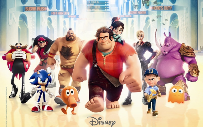 1080P, It, Ralph, Disney, Wreck, Movie, 2012