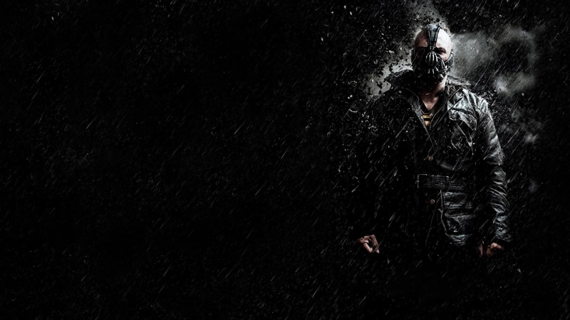 bane, dark, hd, movies, batman, black, knight, 1080P, rises, the, rain