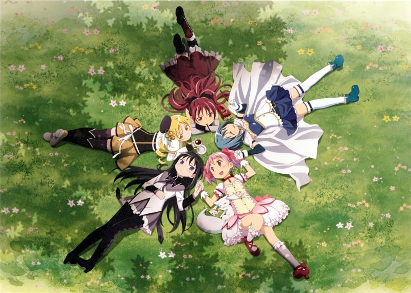 Mami Tomoe, Madoka Kaname, Sayaka Miki, Puella Magi Madoka Magica, 1080P, Homura Akemi, Kyōko Sakura, Anime