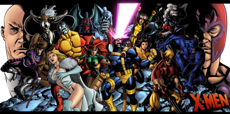 Magneto (Marvel Comics), Wolverine, 1080P, Emma Frost, Beast (Marvel Comics), Kitty Pride, Colossus, Comics, Jean Gray, Archangel (Marvel Comics), Rogue (Marvel Comics)