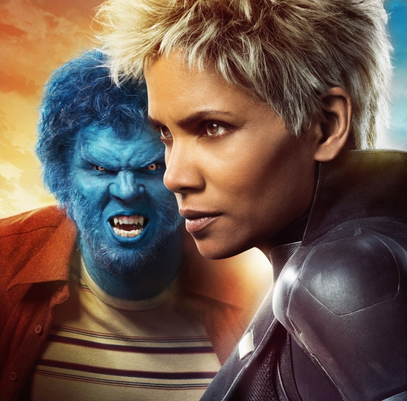 Movies, indoors, anger, storm, x, shouting, close-up, males, two people, Storm:, furious, halle berry, young adult, future, men, emotion, Superhero, berry