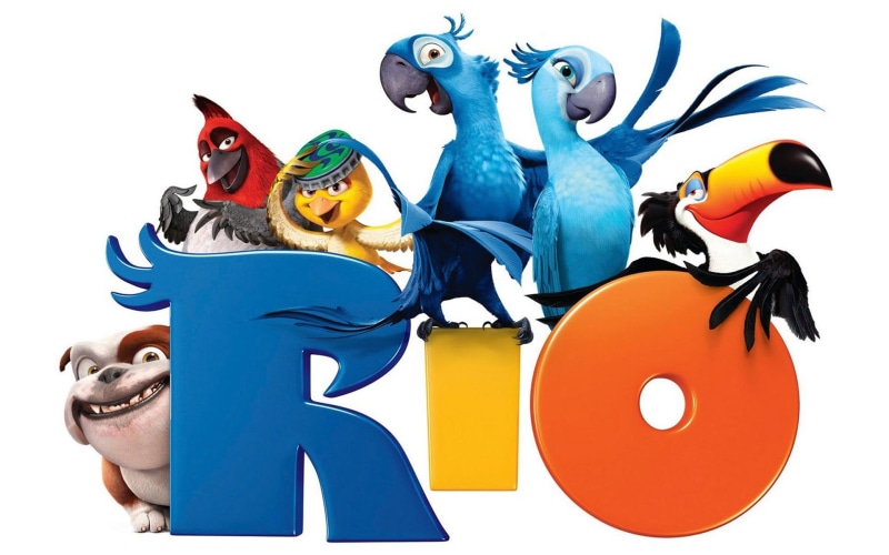 Rio, Movie, Cartoon, 1080P