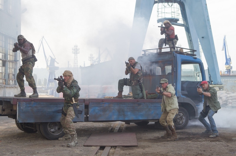 Jason Statham, Randy Couture, 2K, Wesley Snipes, Dolph Lundgren, The Expendables 3, Sylvester Stallone