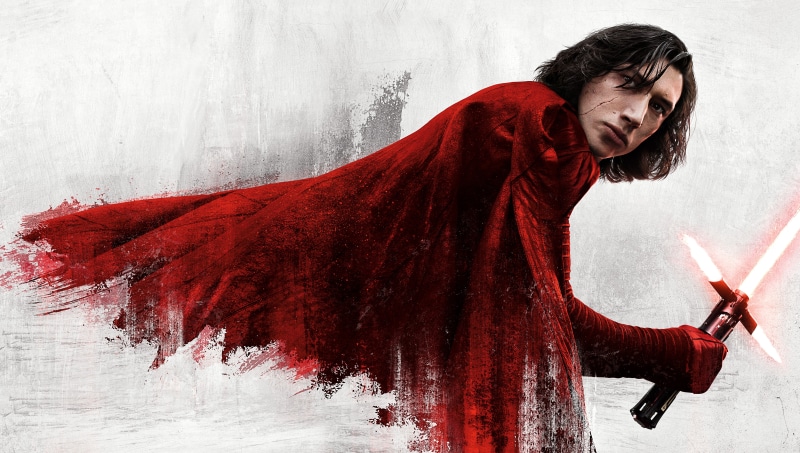 8K, 4K, Adam Driver, 8K, Kylo Ren, Star Wars: The Last Jedi