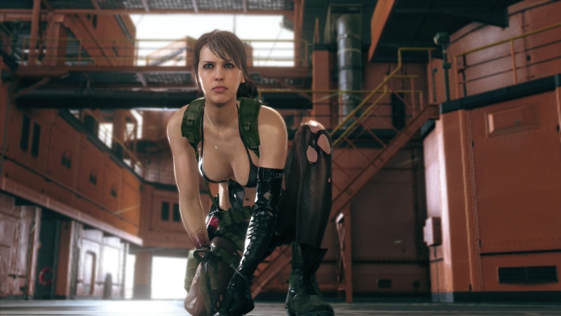 Metal Gear Solid V: The Phantom Pain, Metal Gear Solid, 1080P, Quiet (Metal Gear Solid)