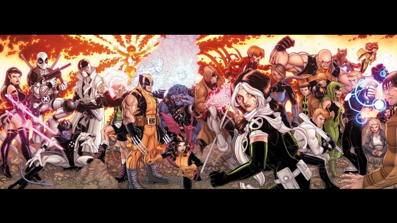 spectator, young men, men, musician, 1080P, x, performance, stage, arts culture and entertainment, comics, Deadpool, Rogue (character), excitement, real people