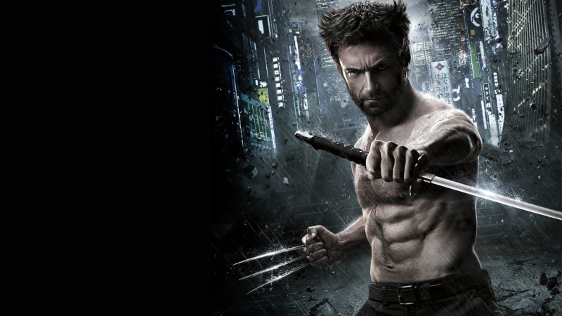 muscle, men, physique, x, jackman, sword, black, hugh, 1080P, wolverine, movies, hd