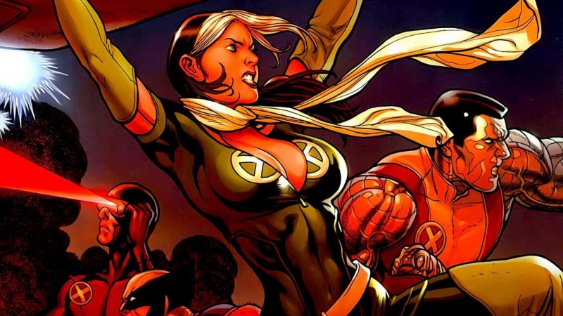 representation, person, human representation, digital, comics, Rogue (character), indoors, Marvel Comics, Cyclops, text, close-up, lifestyles, Wolverine