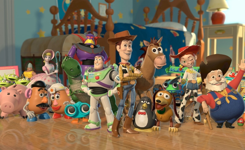 collection, focus on foreground, childhood, Characters, creativity, still life, craft, hd, representation, male likeness, toy, scene, Toy Story, multi colored