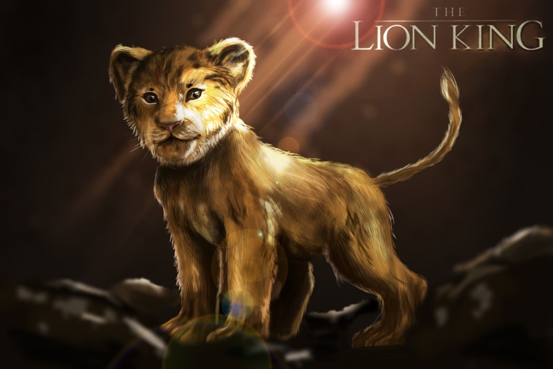 The Lion King (2019), Movie, 2K, Simba