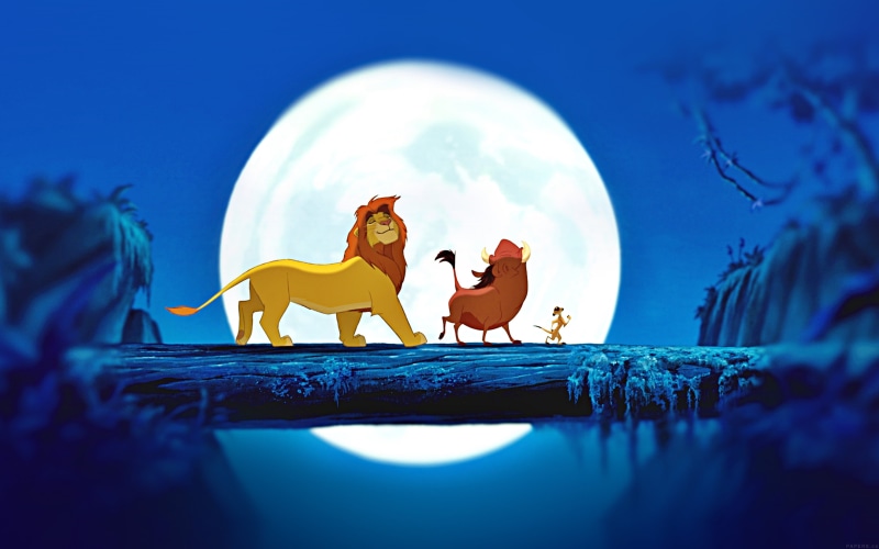 cloud - sky, disney, people, beauty in nature, hakuna, women, lionking, group of people, adult, matata, blue, simba, couple - relationship, art, outdoors