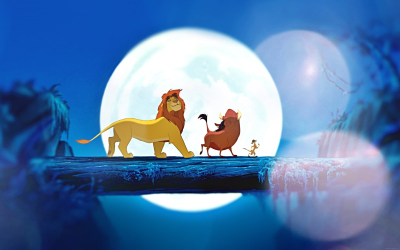 flare, pets, fun, sky, friendship, small, lionking, animal themes, outdoors, mammal, simba, water, disney, nature, group of people, reflection, domestic