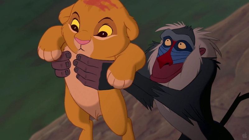 king, simba, disney, 1080P, lion, rafiki, company, cartoons