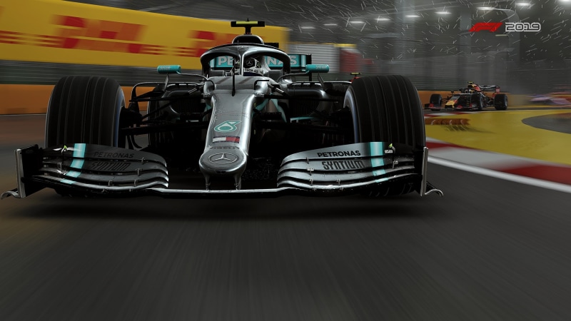 Mercedes AMG F1 W10 EQ Power+, Video Game, F1 2019, Race Car, 2K